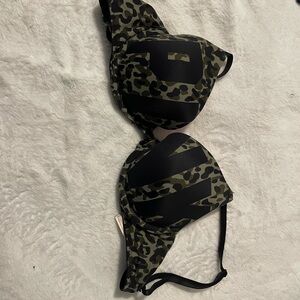 PINK Victoria’s Secret Camo Print “Wear Everywhere Push Up Bra”